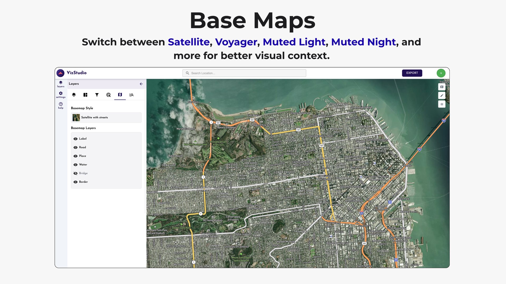 Base Map - Satellite