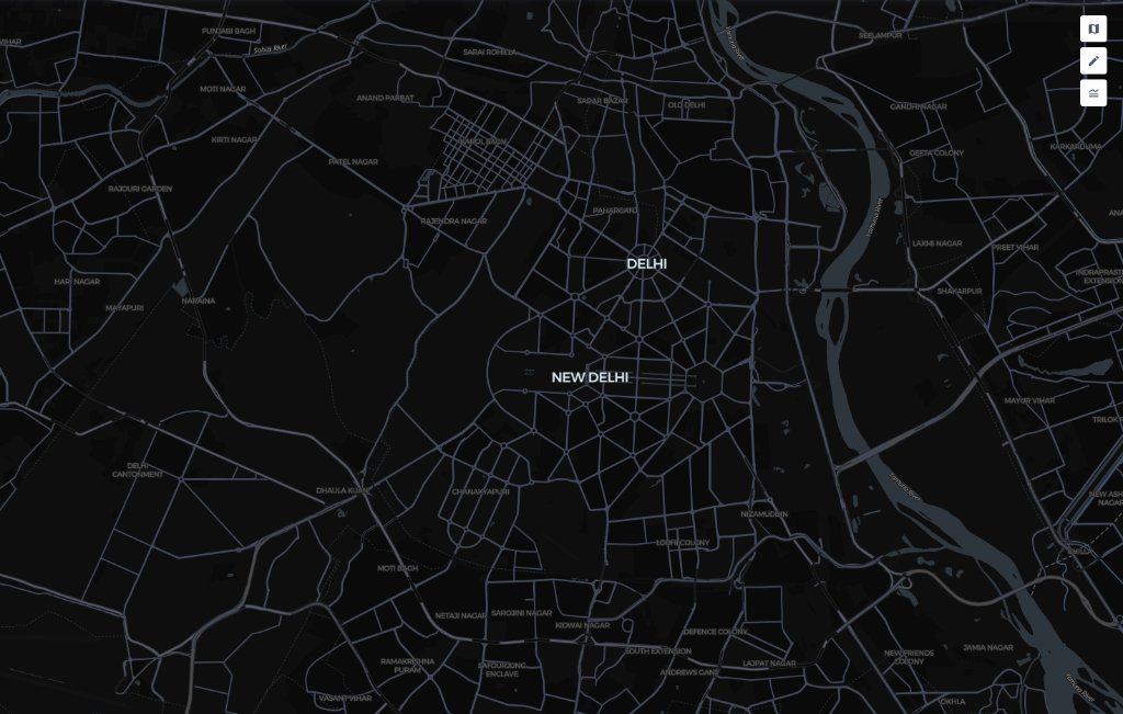 Base Map - Dark Streets