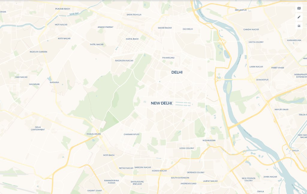 Base Map - Light Streets